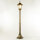 Or Ancienne lampe dallée MILANO 1m de haut rustique