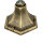Or Ancienne lampe dallée MILANO 1m de haut rustique