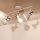 Projecteur rétro orientable blanc 3-flmg E14 GINA
