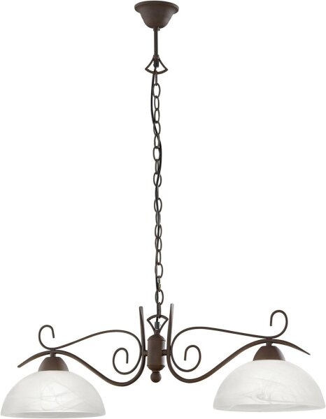 Lampe à suspendre rustique Country 2flmg
