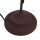 Lampe de table rustique Country couleur rouille