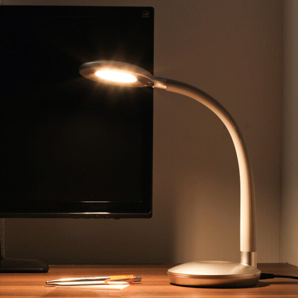 Lampe de bureau LED avec variateur tactile