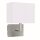 Bauhaus Applique murale couleur argent