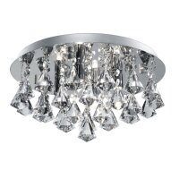 Plafonnier classique en cristal Plafonnier HANNA