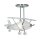 Plafonnier NOVELTY en acier inoxydable