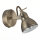 Wandspot Metall Messing schwenkbar B:10 cm GU10 Retro