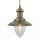 Suspension industrielle E27 couleur bronze