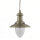 Suspension industrielle E27 couleur bronze