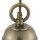 Suspension industrielle E27 couleur bronze