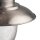 Lampe suspendue aspect argenté