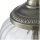 Suspension allongée rustique E27 avec abat-jour en verre Bronze