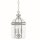 Lampe &agrave; suspendre classique en chrome