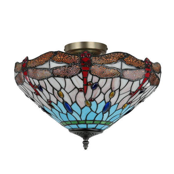 Plafonnier de style Tiffany