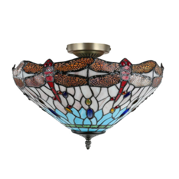 Plafonnier de style Tiffany
