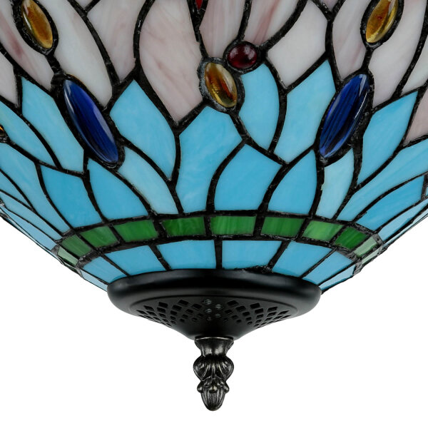 Plafonnier de style Tiffany