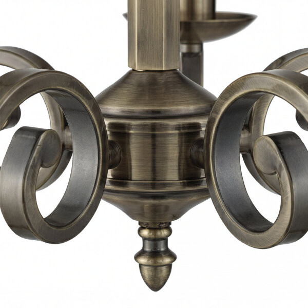 Lampe à suspendre rustique 5-flmg.