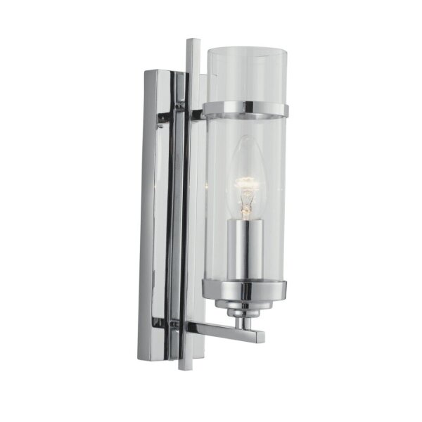 Applique murale verre clair