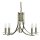 Lampe &agrave; suspendre moderne laiton antique 5-flmg.