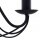 Lustre en noir mat 3-flmg.