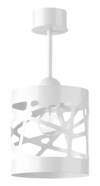 Petit plafonnier Blanc Moderne Métal Ferva