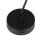 Lampe à suspendre Noir intérieur Blanc Rétro ronde Table à manger