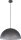 Lampe &agrave; suspendre moderne argent Ferra