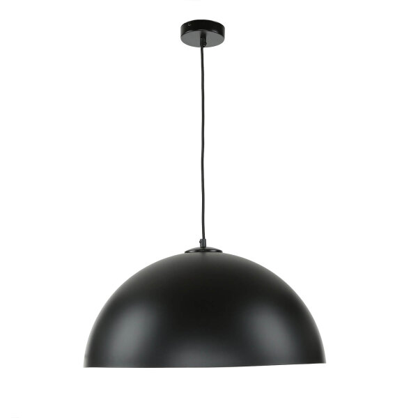 Lampe à suspendre moderne noire cuivre Ferra