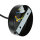 Lampe à suspendre moderne noire cuivre Ferra