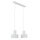 Suspension Rif Blanc 2 flammes