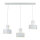 Suspension Rif Blanc 3 flammes