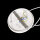 Suspension blanche Retro en forme dabat-jour