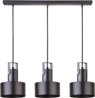 Lampe &agrave; suspendre cool Rif Noir avec &eacute;trier...