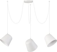 Suspension flexible Jawa 3 longues suspensions blanc