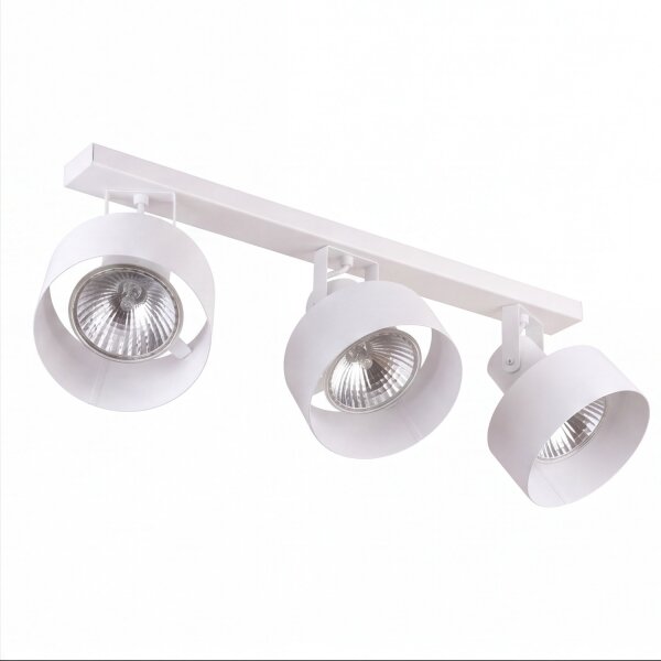 Plafonnier Spot Blanc 3 diffuseurs réglables