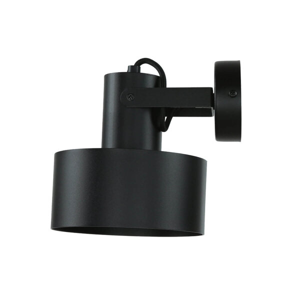 Applique RIF Noir Abat-jour métallique Ø15 cm E27