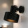 Applique RIF Noir Abat-jour métallique Ø15 cm E27