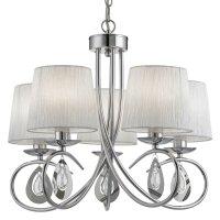 Lustre classique AUB en chrome