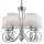 Lustre classique AUB en chrome