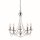 Lustre en argent 5-flmg.
