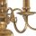 Lustre 5-flmg. laiton massif/antique