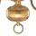 Lustre 5-flmg. laiton massif/antique