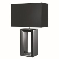 Lampe de chambre &agrave; coucher moderne noire