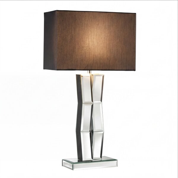 Lampe de table moderne noire