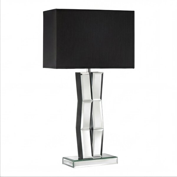 Lampe de table moderne noire
