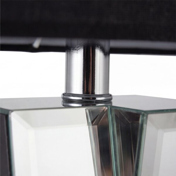 Lampe de table moderne noire