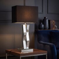 Lampe de table moderne noire