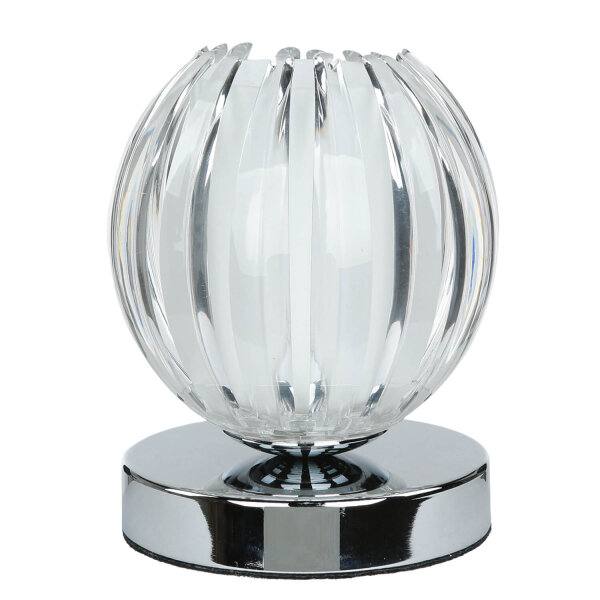Lampe de table à intensité variable Touchdimmer Moderne chrome