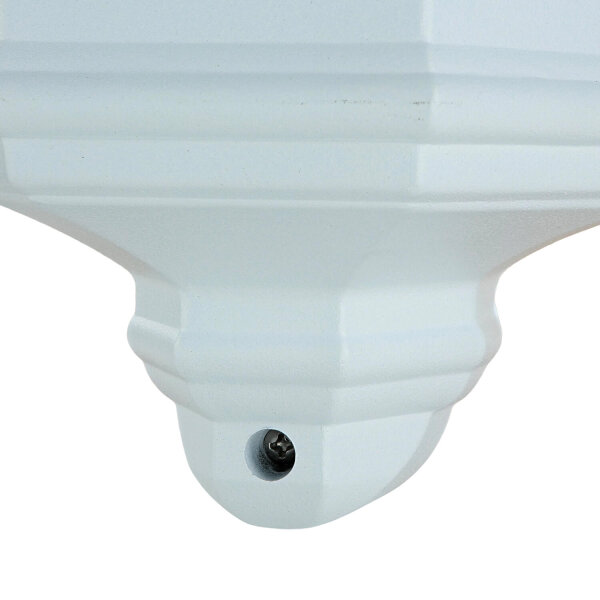 Lampe de bateau Lampe dextérieur Mur Lanterne plate blanche