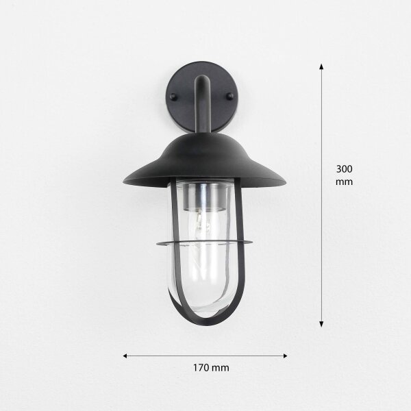 Lampe de jardin extérieure maritime