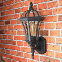 Lampe murale dextérieur classique en marron antique